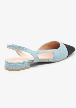 LolaLiza Flats met slingback- Schoenen