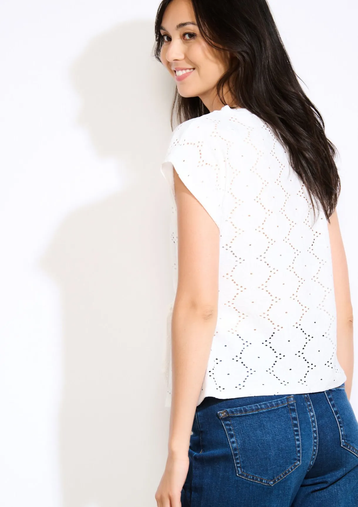 LolaLiza Geborduurde knooptop- Tops En T-Shirts