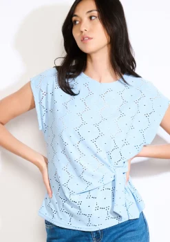 LolaLiza Geborduurde knooptop- Tops En T-Shirts