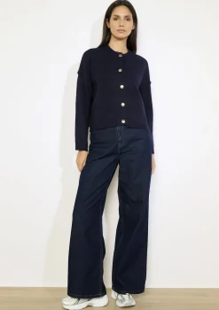 LolaLiza Gebreid vest met knopen- Truien En Cardigans