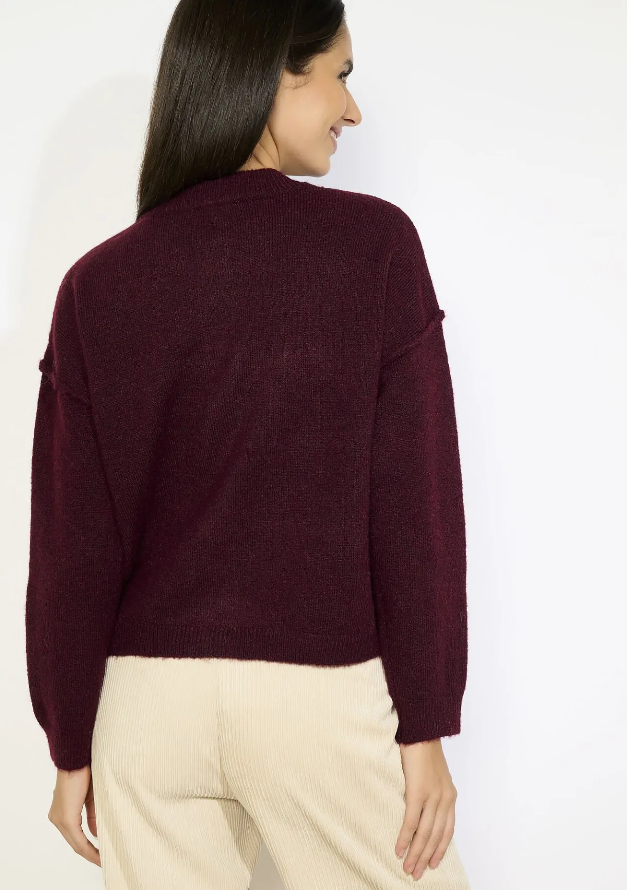 LolaLiza Gebreid vest met knopen- Truien En Cardigans