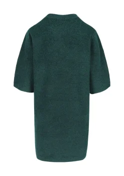 LolaLiza gebreide jurk met bloemenborduursel- Jurken