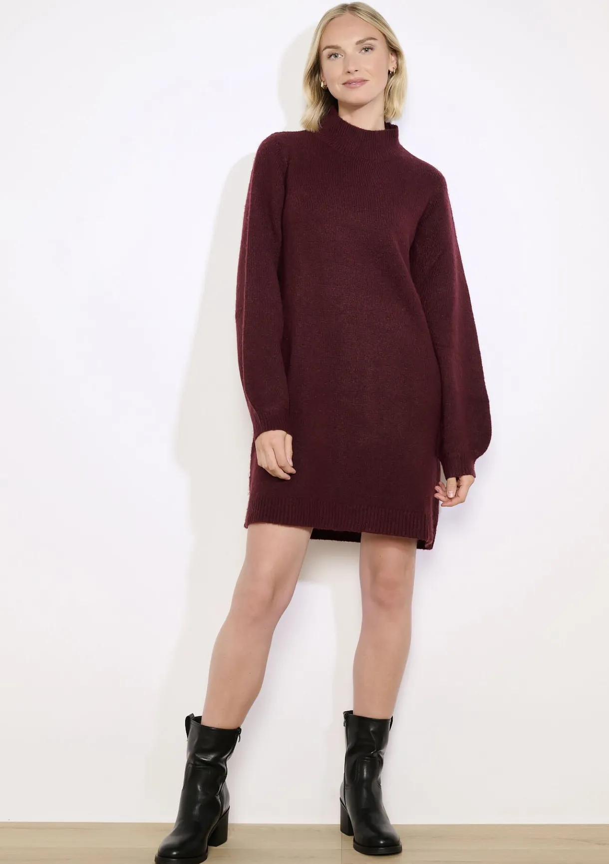 LolaLiza Gebreide jurk met col- Jurken