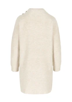 LolaLiza Gebreide jurk met hartknopen- Jurken