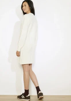 LolaLiza gebreide kabeltrui-jurk- Jurken