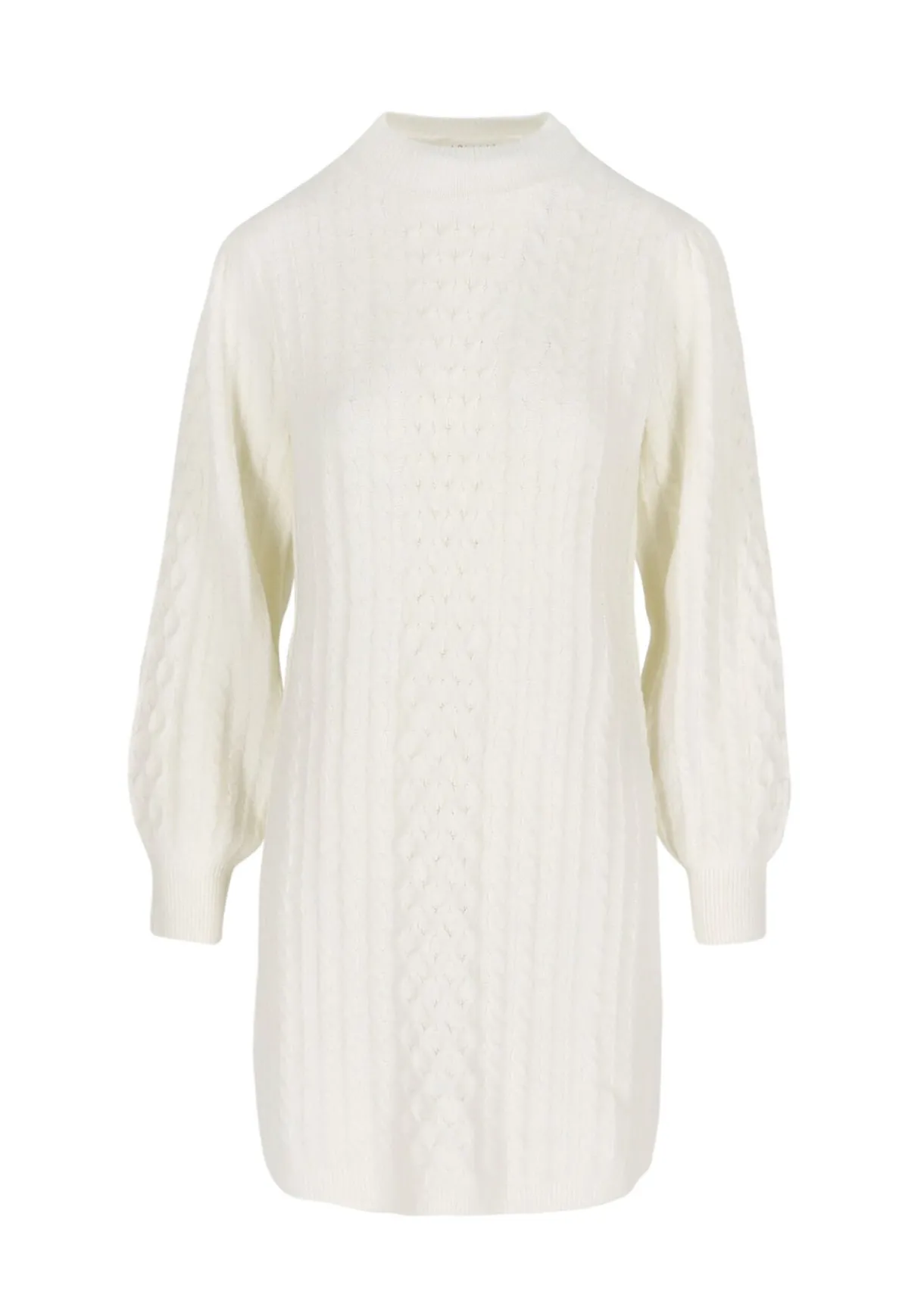 LolaLiza gebreide kabeltrui-jurk- Jurken