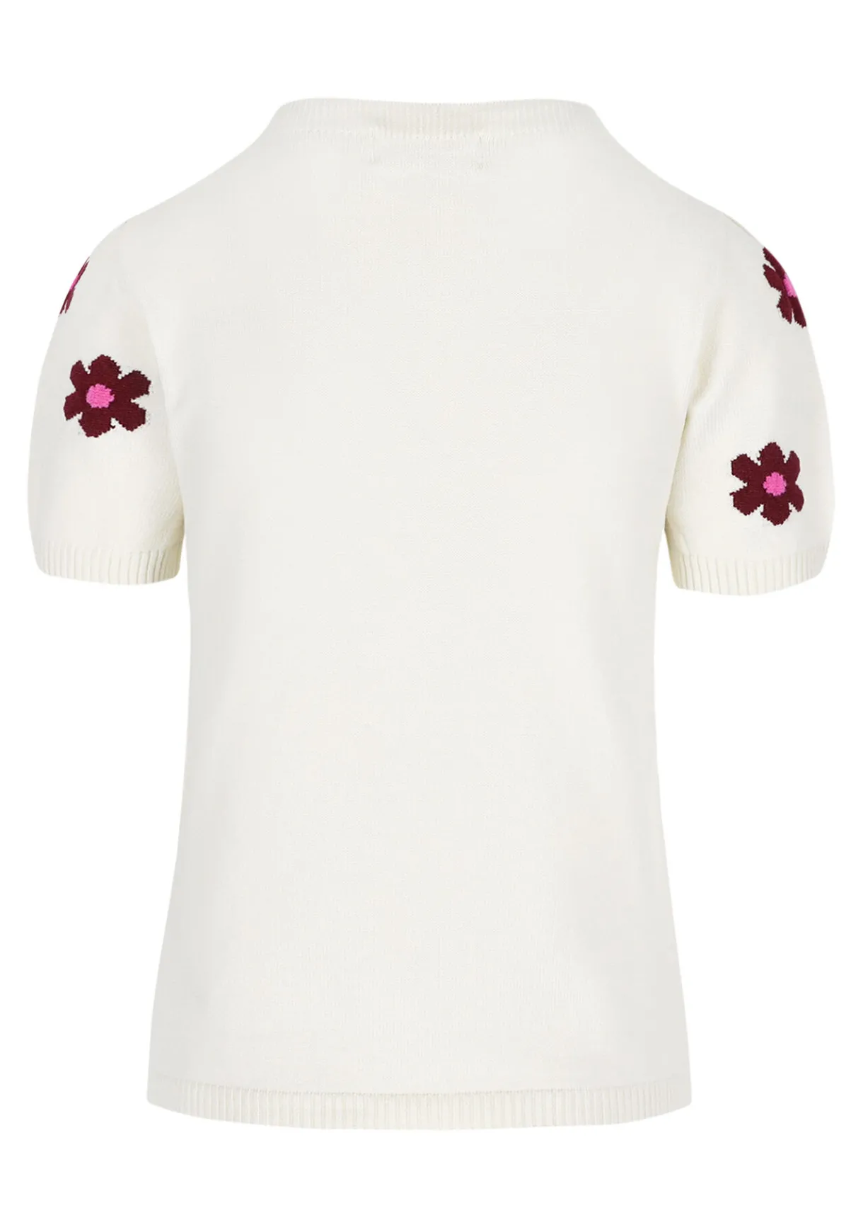 LolaLiza Gebreide trui met bloemenprint- Truien En Cardigans