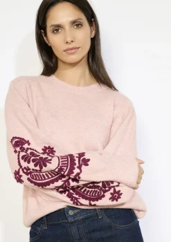 LolaLiza Gebreide trui met borduursel- Truien En Cardigans