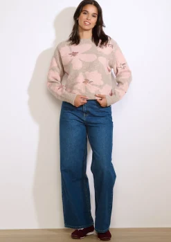 LolaLiza Gebreide trui met pailletten- Truien En Cardigans