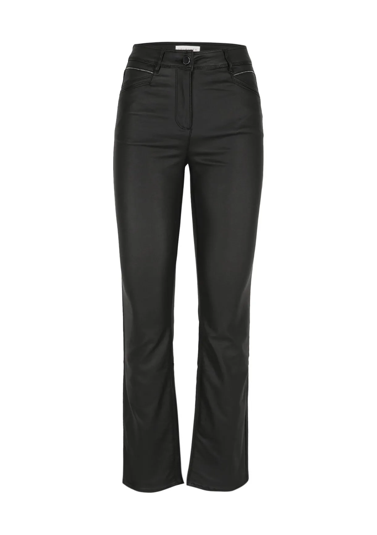 LolaLiza Gecoate bootcut broek- Broeken