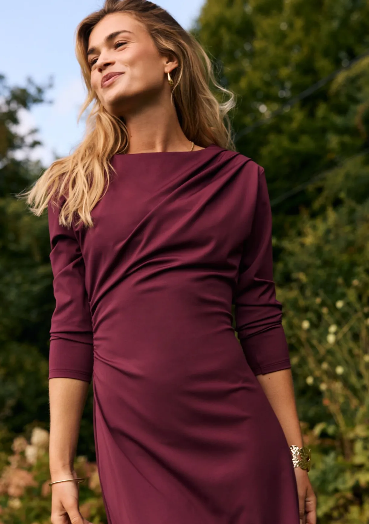 LolaLiza Gedrappeerde bodyconjurk- Jurken