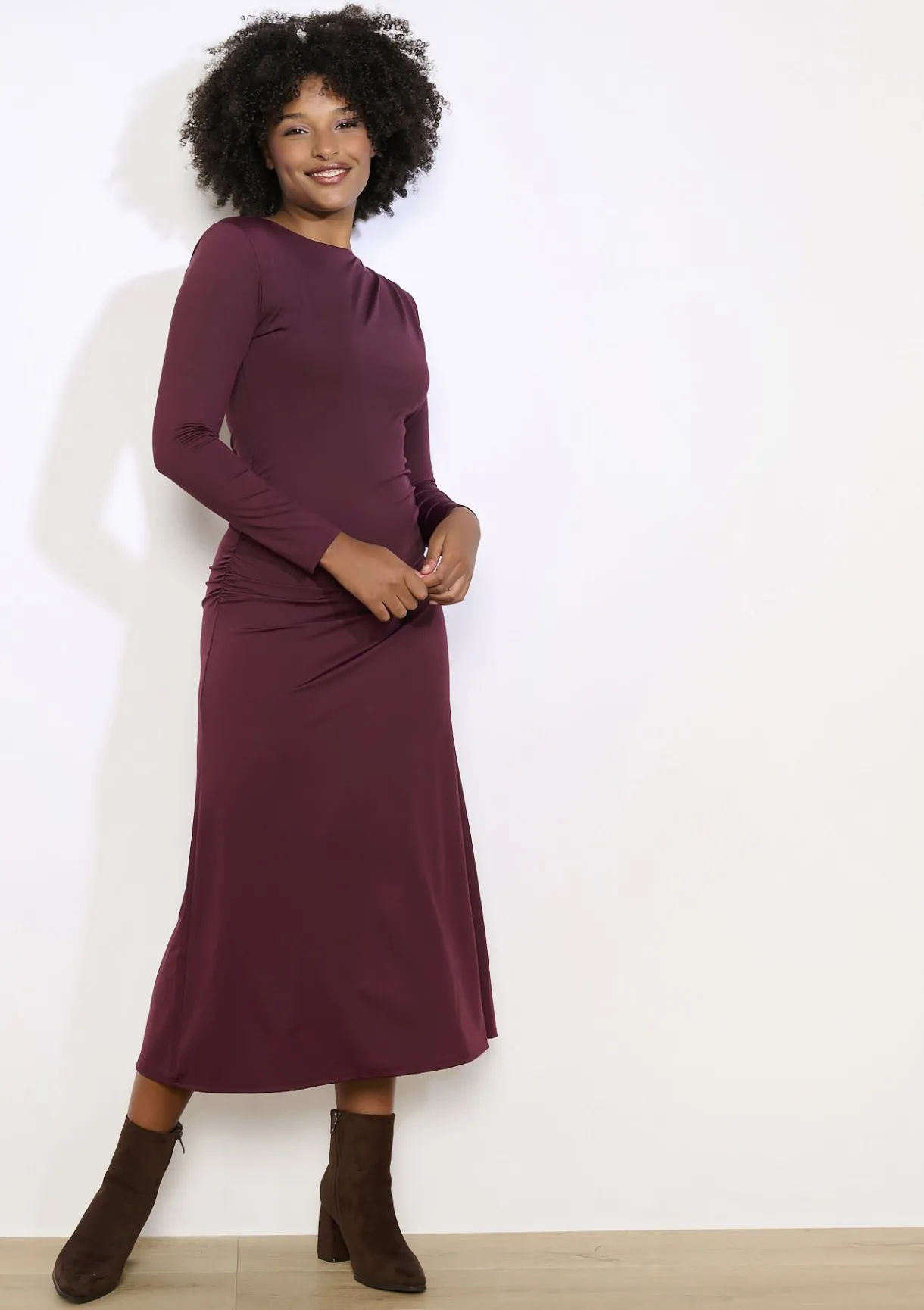 LolaLiza Gedrappeerde bodyconjurk- Jurken