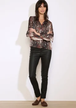 LolaLiza Gedrukte luchtige blouse- Blouses En Hemden