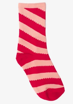 LolaLiza Gedurfde streepsokken- Accessoires