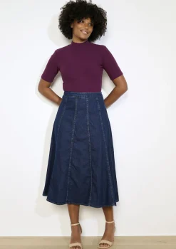 LolaLiza Geribbeld T-shirt met korte mouwen- Tops En T-Shirts