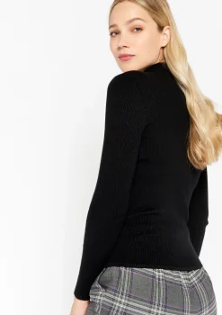 LolaLiza Geribbelde coltrui- Truien En Cardigans