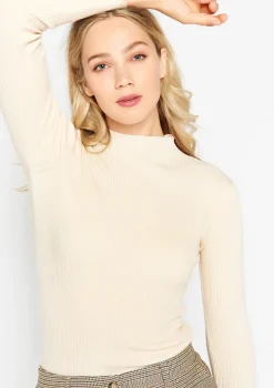 LolaLiza Geribbelde coltrui- Truien En Cardigans