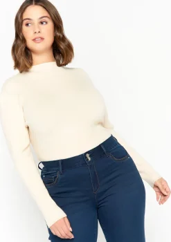 LolaLiza Geribbelde coltrui- Truien En Cardigans