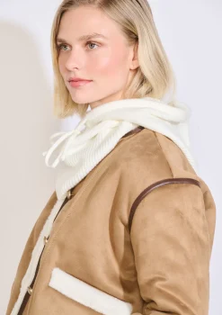 LolaLiza Geribde balaclava met koordjes- Accessoires