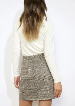 LolaLiza Geruite minirok- Rokken