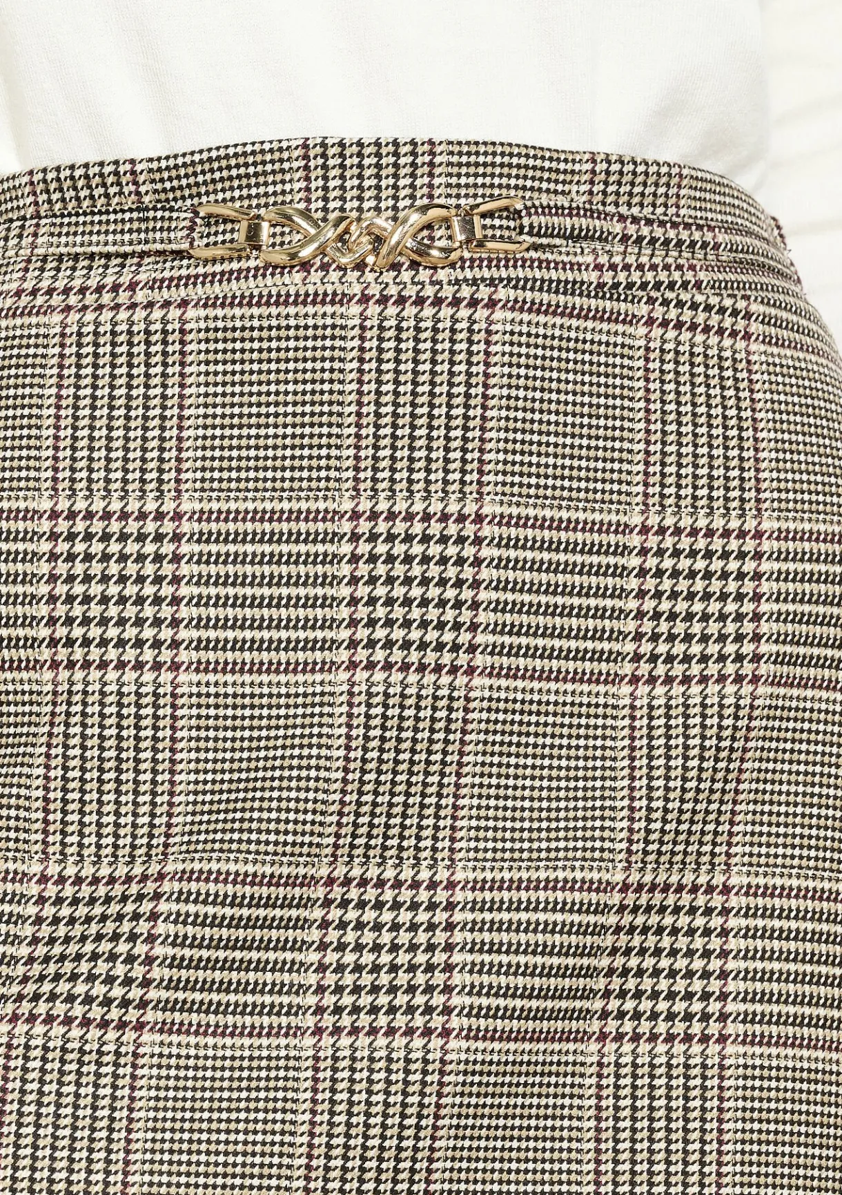 LolaLiza Geruite minirok- Rokken