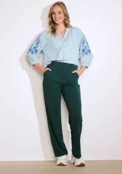 LolaLiza Gestreept hemd met pailletten- Blouses En Hemden