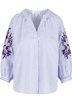 LolaLiza Gestreept hemd met pailletten- Blouses En Hemden