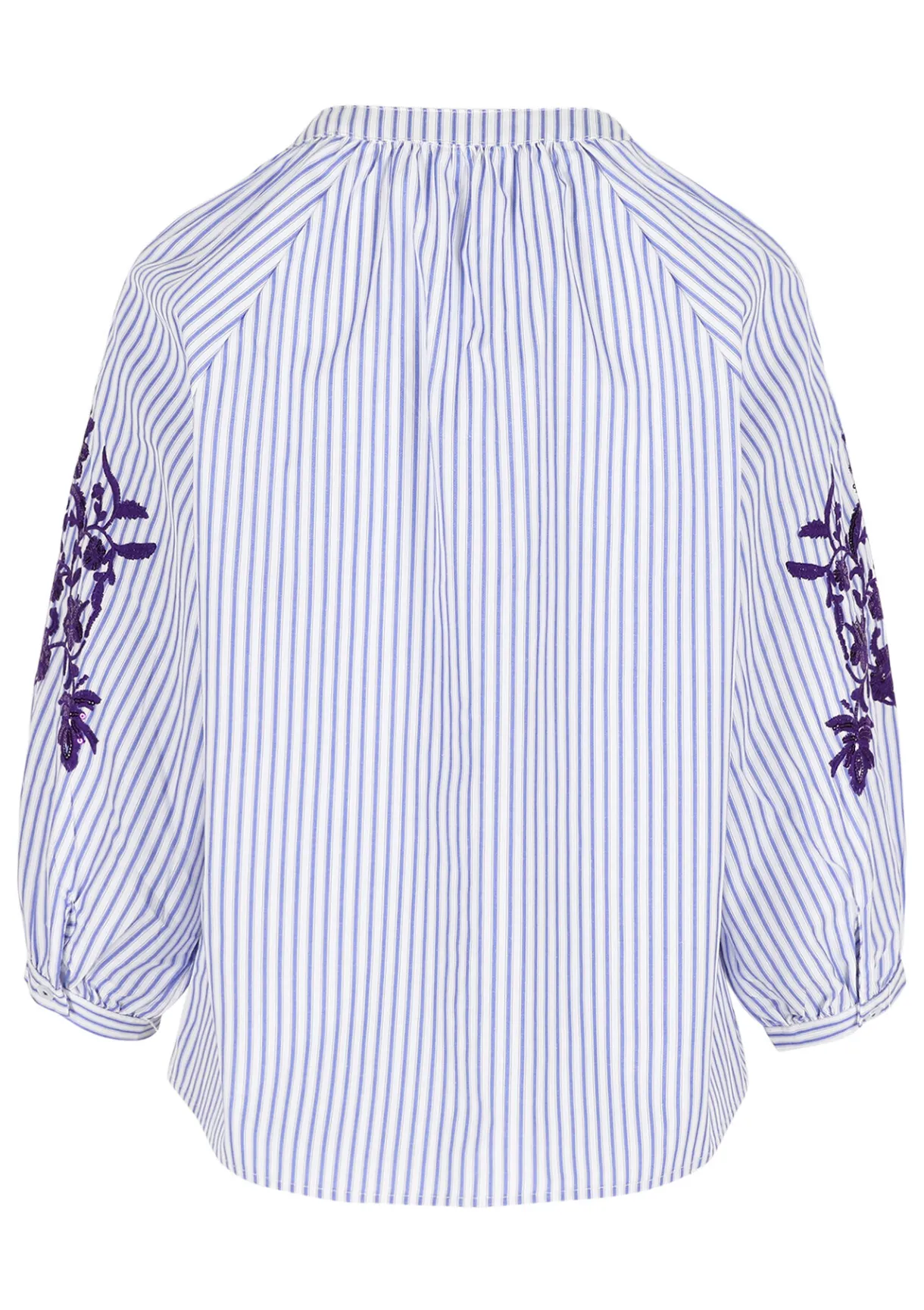 LolaLiza Gestreept hemd met pailletten- Blouses En Hemden