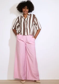 LolaLiza Gestreept soepel hemd- Blouses En Hemden