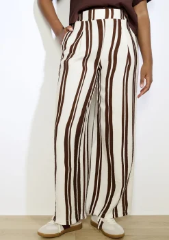 LolaLiza Gestreepte soepele broek- Broeken
