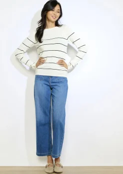 LolaLiza Gestreepte trui lange mouwen- Truien En Cardigans