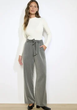 LolaLiza Gestreepte wijde broek- Broeken