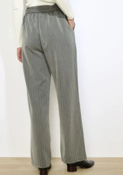 LolaLiza Gestreepte wijde broek- Broeken