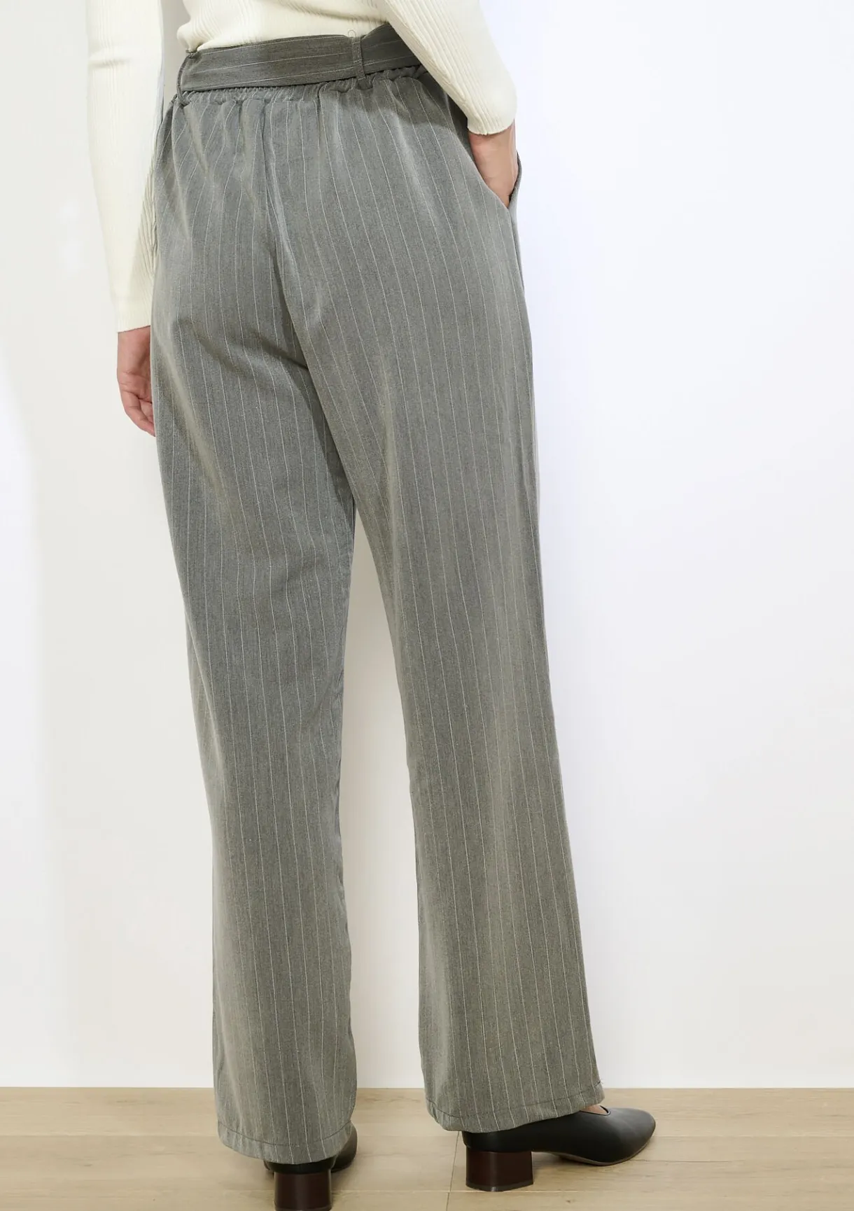 LolaLiza Gestreepte wijde broek- Broeken