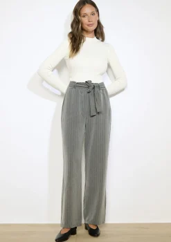 LolaLiza Gestreepte wijde broek- Broeken