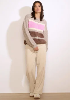 LolaLiza Gestreepte zachte vest- Truien En Cardigans