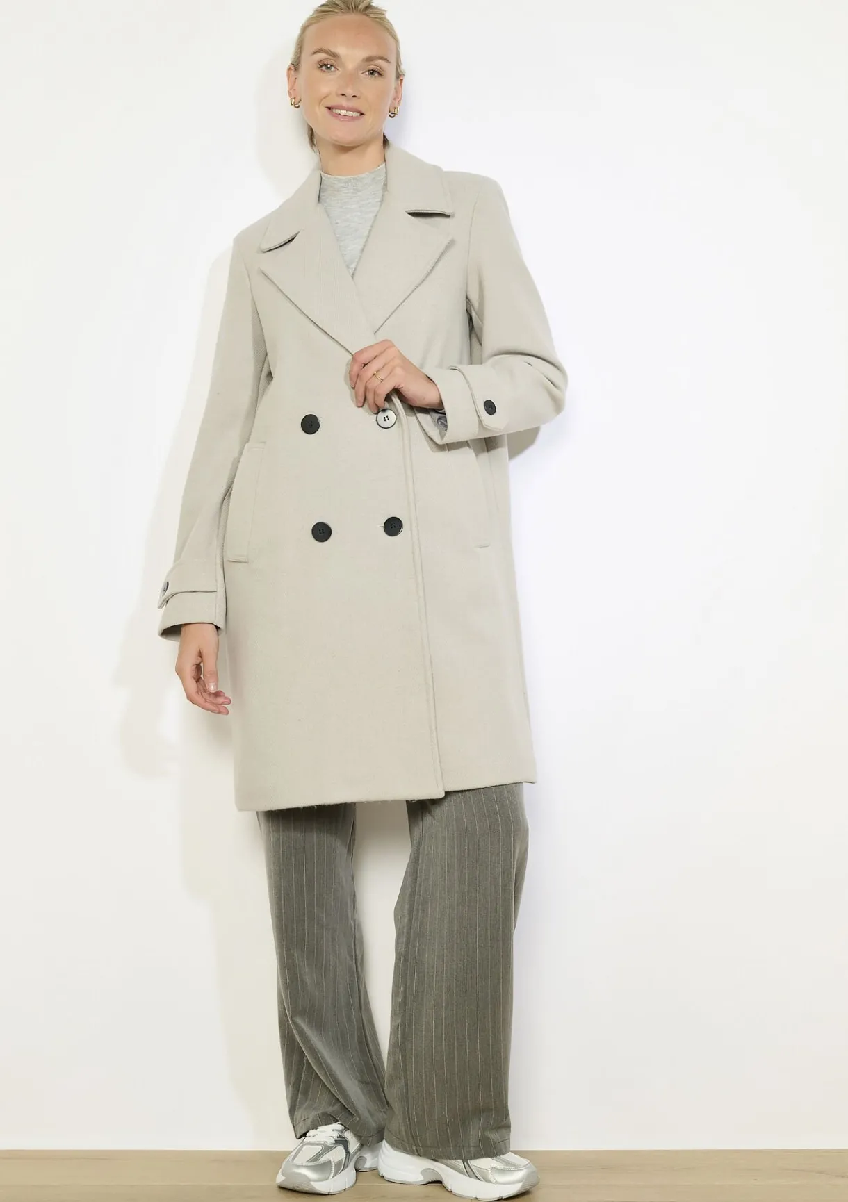 LolaLiza Gestructureerde mantel- Mantels En Jassen