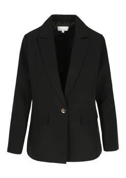LolaLiza Getailleerde blazer met knoop- Vesten En Blazers|Co-Ord Sets