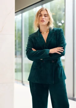 LolaLiza Getailleerde corduroy blazer- Vesten En Blazers|Co-Ord Sets