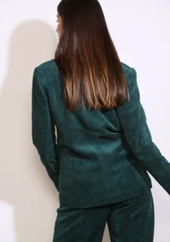 LolaLiza Getailleerde corduroy blazer- Vesten En Blazers|Co-Ord Sets