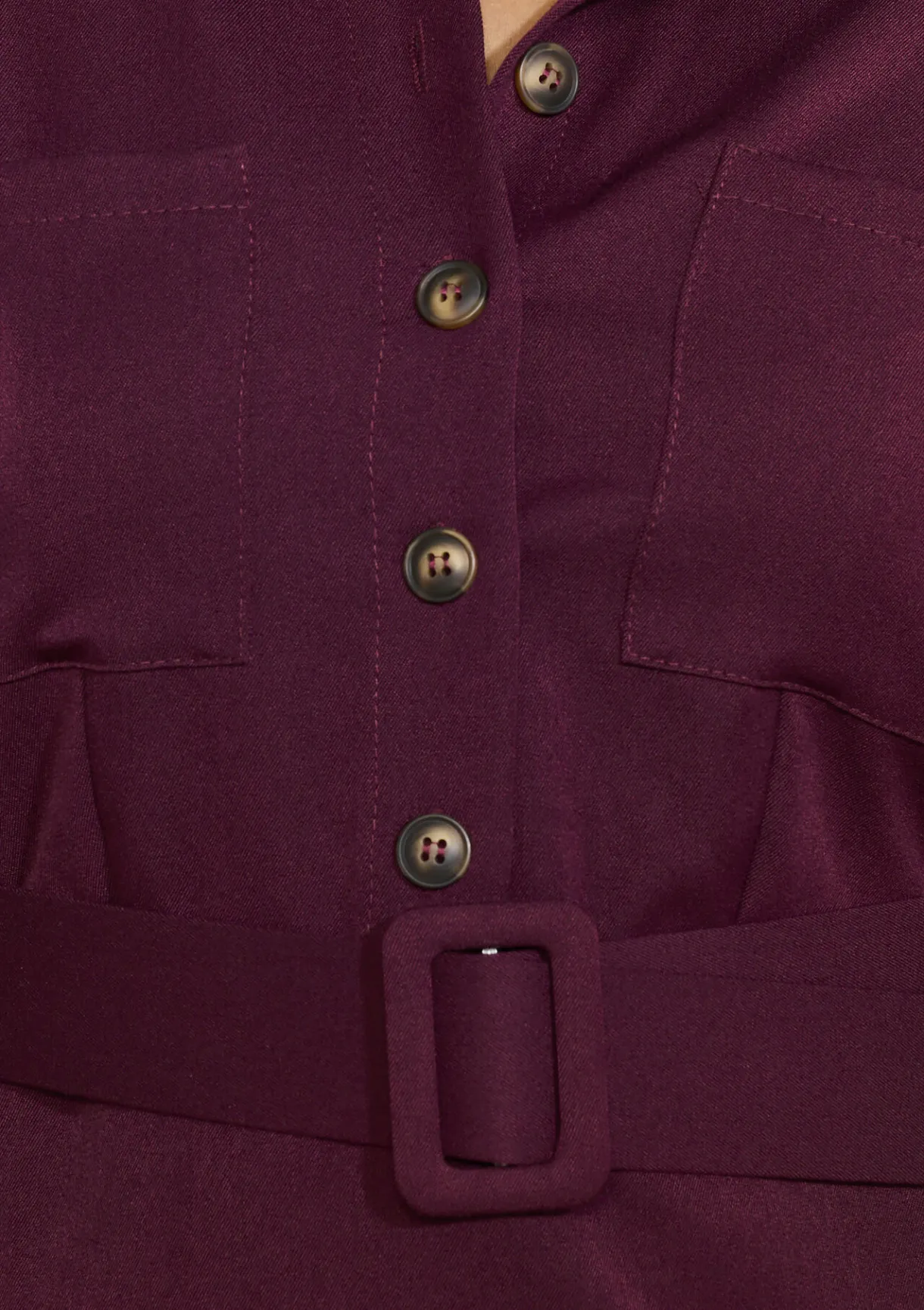 LolaLiza Getailleerde overhemdjurk- Jurken