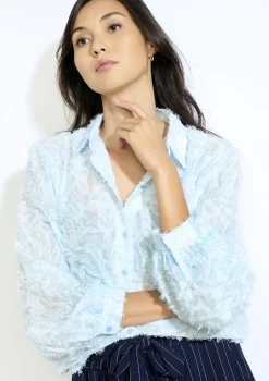 LolaLiza Getextuurd hemd- Blouses En Hemden