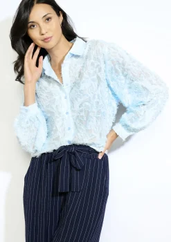 LolaLiza Getextuurd hemd- Blouses En Hemden