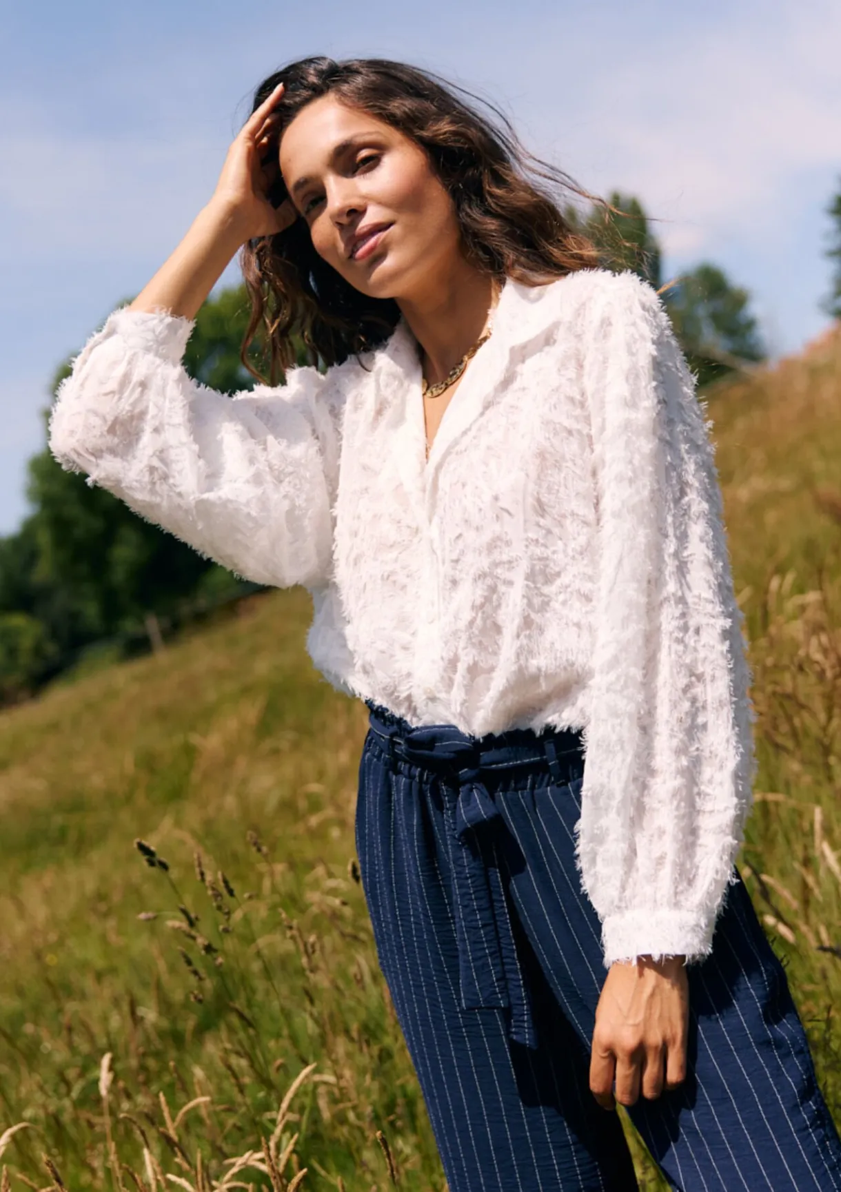 LolaLiza Getextuurd hemd- Blouses En Hemden