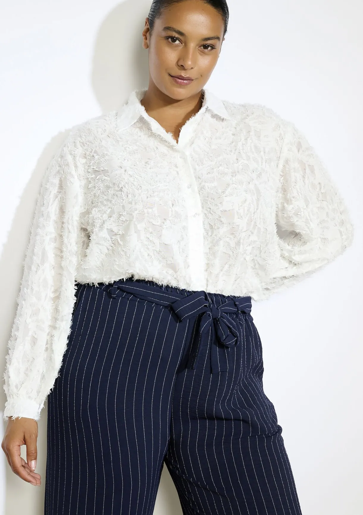 LolaLiza Getextuurd hemd- Blouses En Hemden