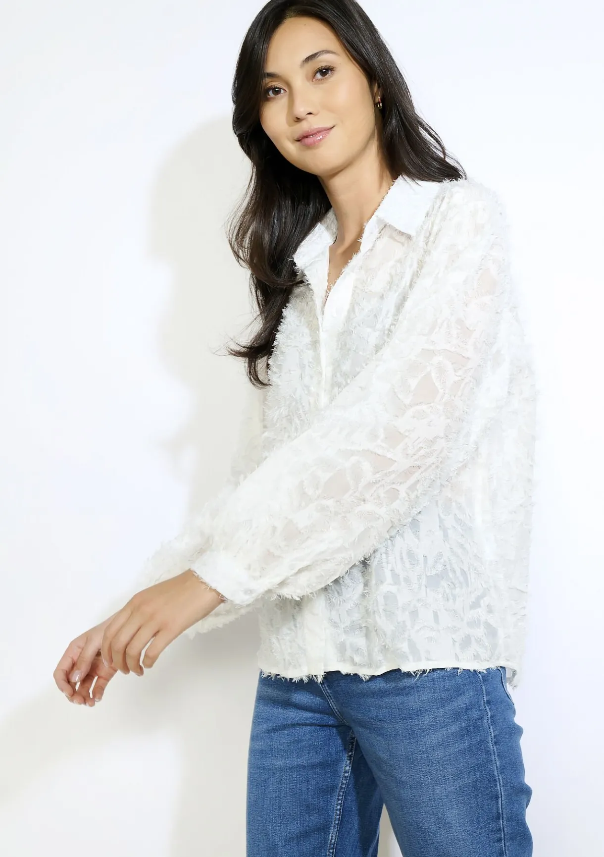 LolaLiza Getextuurd hemd- Blouses En Hemden