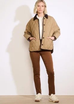 LolaLiza Gewatteerde jas met ribkraag- Mantels En Jassen