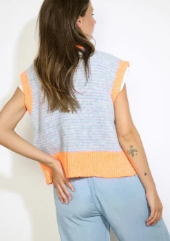 LolaLiza Gilet met strepen- Truien En Cardigans