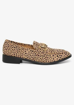LolaLiza Glanzende loafers met gesp- Schoenen