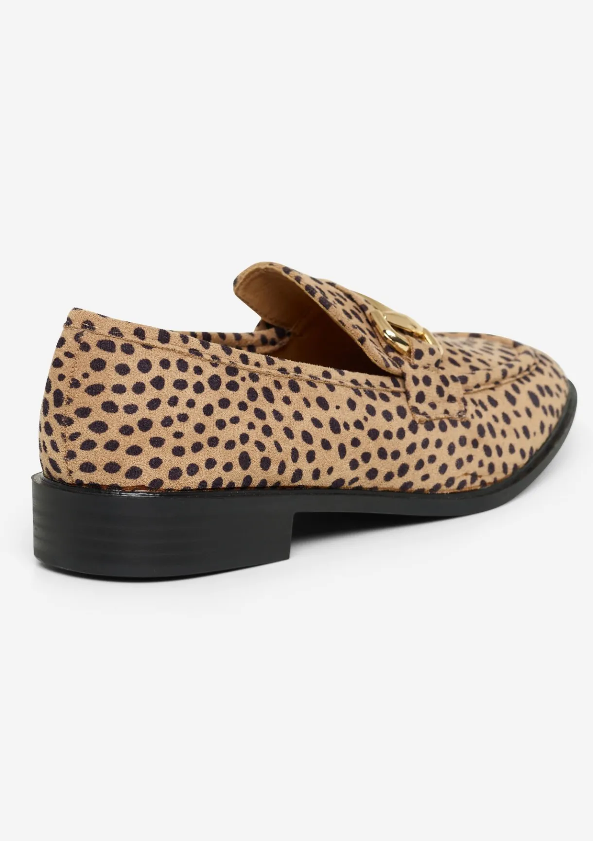 LolaLiza Glanzende loafers met gesp- Schoenen